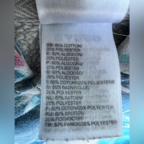 RARE-Vintage The North Face Tye Dye Women’s Hoodie Jacket Sz M - Picture 6 of 8